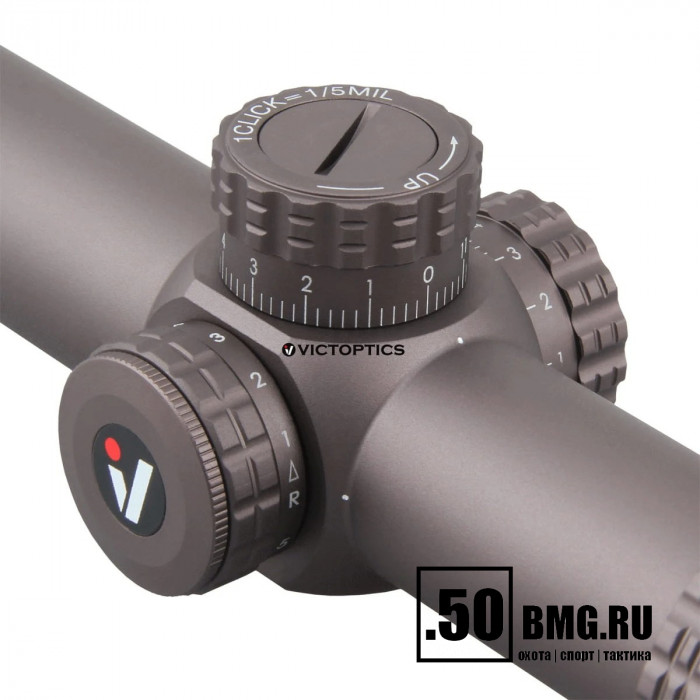 Оптический прицел Vector Optics VictOptics S6 1-6x24 SFP Coyote FDE кольца 30мм