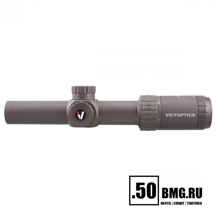 Оптический прицел Vector Optics VictOptics S6 1-6x24 SFP Coyote FDE кольца 30мм