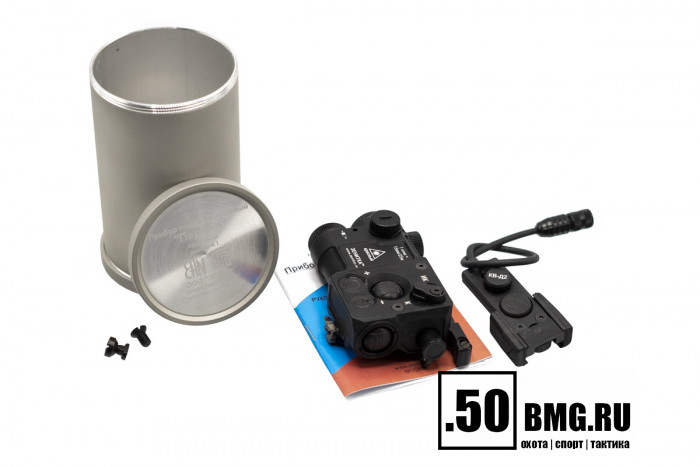 Тактический ЛЦУ Зенит (Zenitco) "ПЕРСТ-4" В4.1 (красный) ЛЦУ, ИК ЛЦУ, выносная кнопка