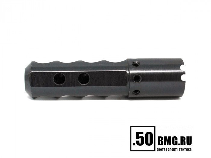 ДТК Вектор-7.62 VR-05S для ПП "Витязь"/Сайга-9/TR-9, резьба М24х1,5, калибр 9.6мм, сталь (VR-05S-96-24)