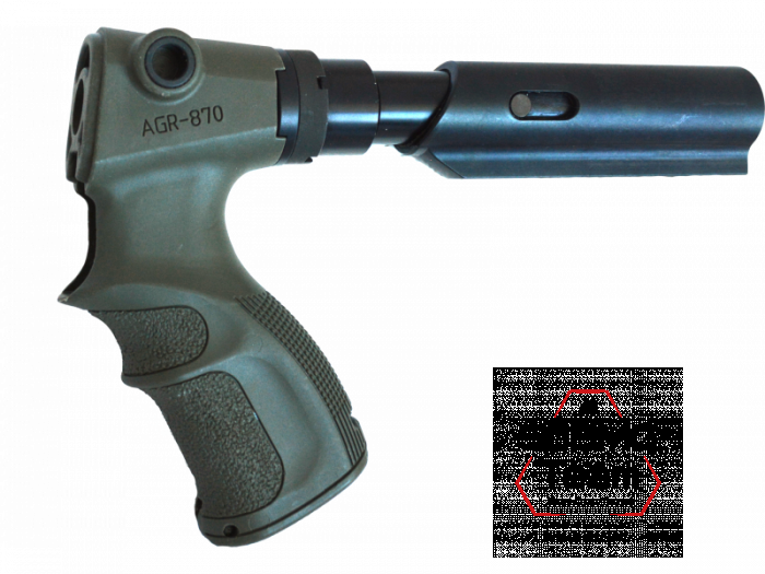 Телескопическая трубка FAB Defense AGR 870 SB TUBE с буфером отдачи для Remington 87