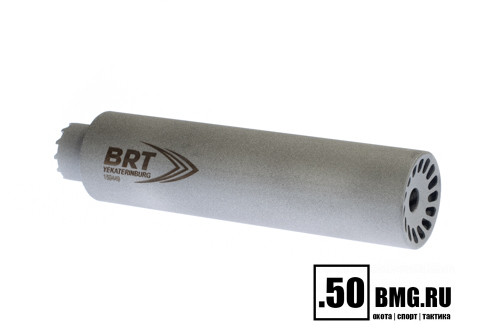 Реактивный ДТКП закрытого типа BRT Барс газоразгруженный для АК-103, кал. 7,62х39 (170мм, 6 камер,сталь, резьба M24х1,5R, п/п 10мм, ⌀ 45мм)
