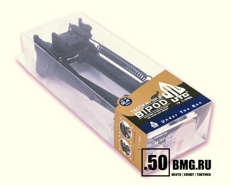 Сошки Leapers UTG быстросъемные на Weaver, высота 20-31 см (TL-BP88Q)