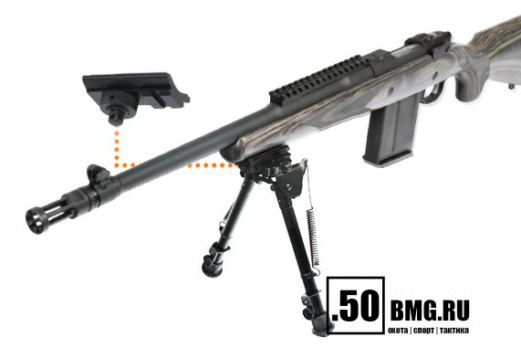 Сошки Leapers UTG быстросъемные на Weaver, высота 20-31 см (TL-BP88Q)