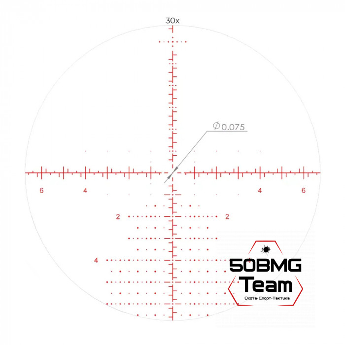 Оптический прицел ARTELV LRS 5-30x56 FFP 34мм