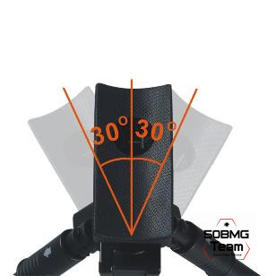 Сошки Vanguard EQUALIZER 1 складные - 330 (общ.) 230 (слож.) - алюминий, на антабку