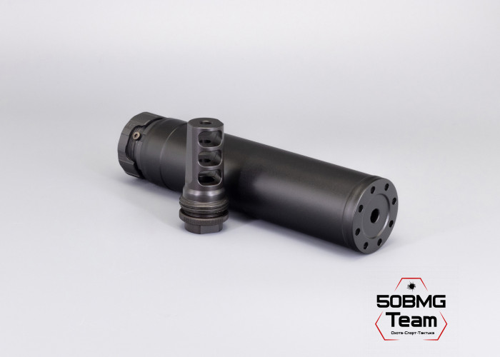 Быстросъемный ДТК закрытого типа SilencerCo Specwar 556 на AR-15/M4, кал. 223/5,45 (1/2х28 UNEF)