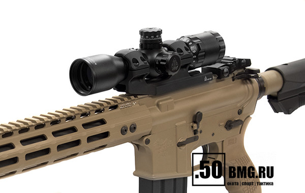 AIR11834 Небыстросъемный кронштейн Leapers UTG ACCU-SYNC кольца 26мм на Weaver L=100мм KR=34мм ВН=18мм