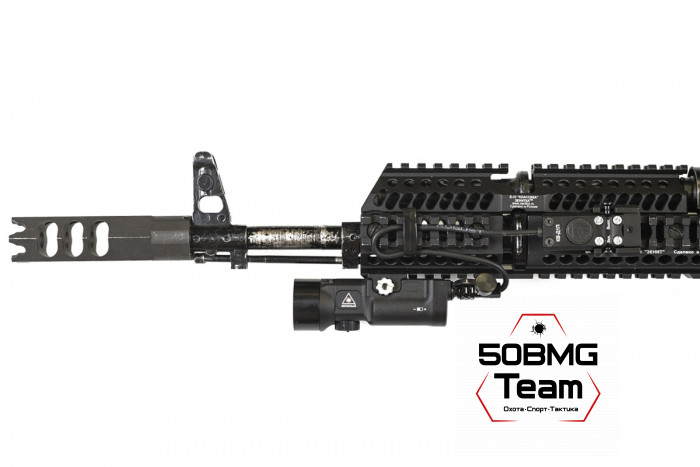 Тактический ЛЦУ Зенит (Zenitco) "КЛЕЩ-1+ЛЦУ" В1.1 (зеленый) ЛЦУ, LED фонарь, выносная кнопка