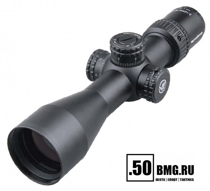 Оптический прицел Vector Optics Veyron 3-12x44 SFP кольца 30мм (для пневматики)
