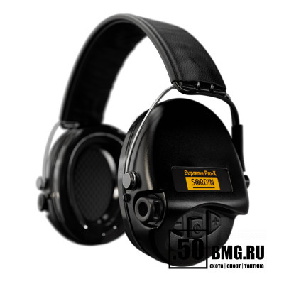 Наушники активные MSA Sordin Supreme Pro-X, Black (75302-X/L-02)
