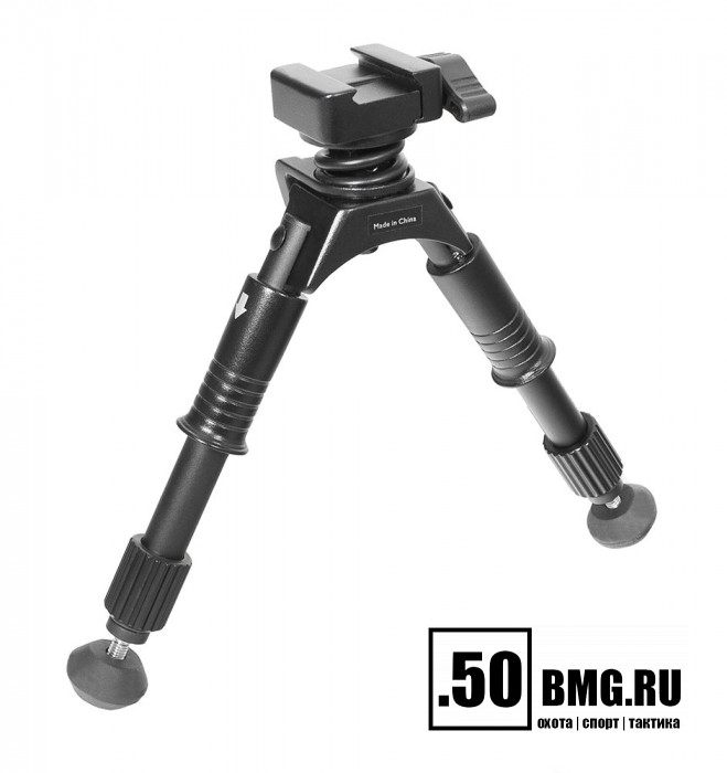 Сошки Vanguard EQUALIZER 1QS, складн.- длина 260(полн.),180(слож.), алюм., крепление - антабка и Weaver