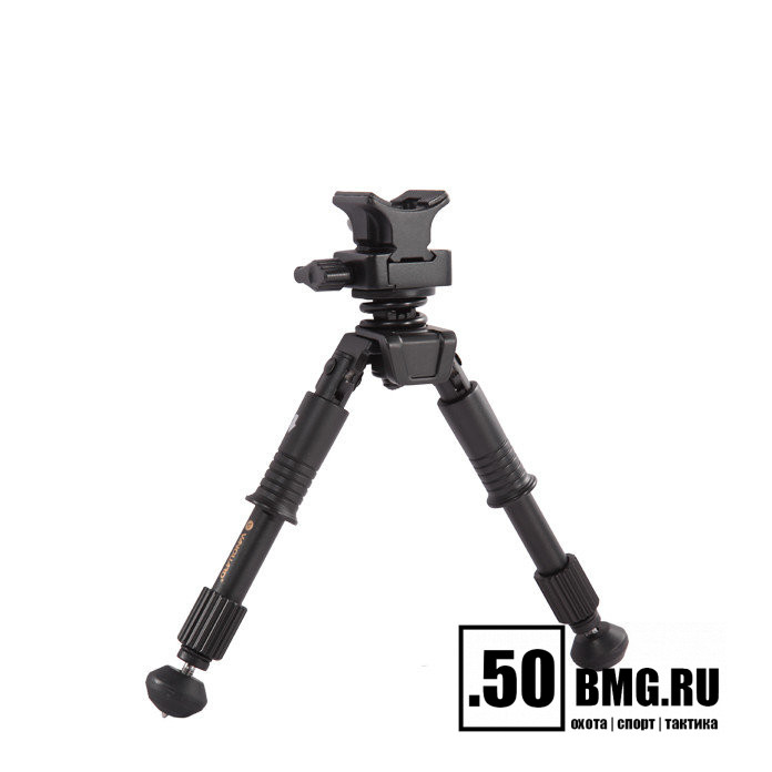 Сошки Vanguard EQUALIZER 1QS, складн.- длина 260(полн.),180(слож.), алюм., крепление - антабка и Weaver