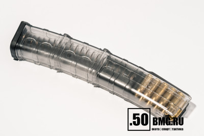 Магазин Pufgun на Сайга-9/ПП-Витязь 9х19 30 патронов прозрачный (MAG SG919 30-30/TR)