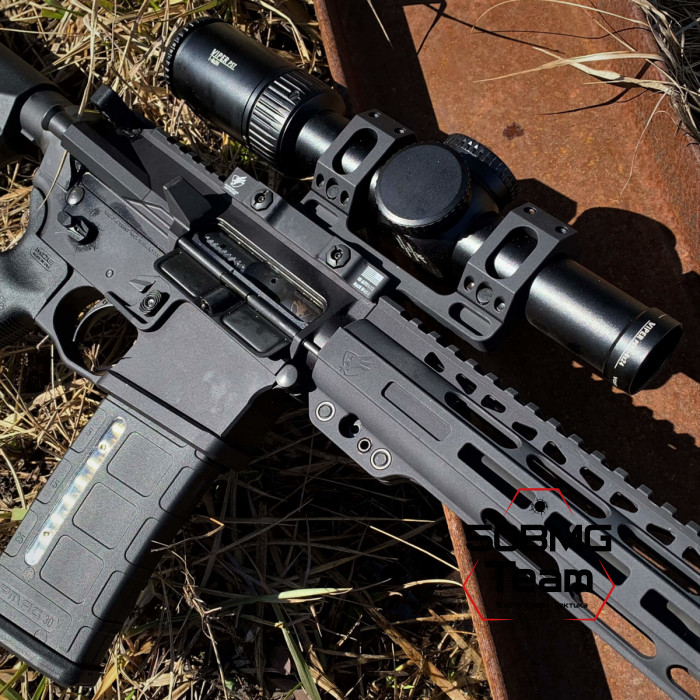 Быстросьемный моноблок на Picatinny American Defense Recon-M-34-STD, кольца 34 мм с выносом