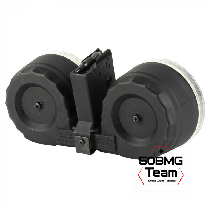 Барабанный магазин KCI для AR-15 на 100 патронов, кал. 223Rem/5.56x45