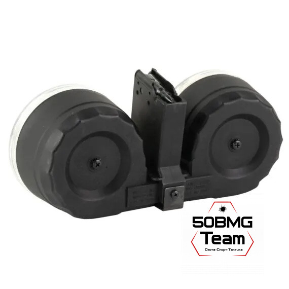 Барабанный магазин KCI для AR-15 на 100 патронов, кал. 223Rem/5.56x45