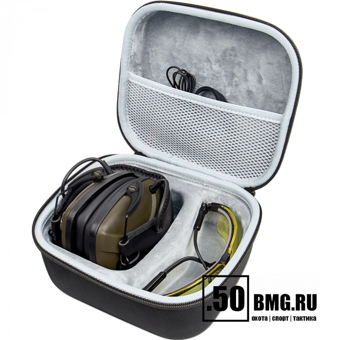 Наушники активные Awesafe зелёные в чехле