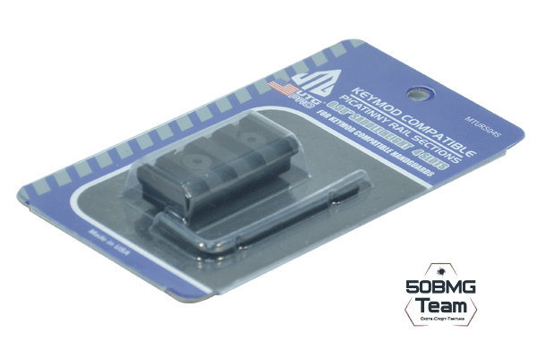 MTURS04S Основание Leapers UTG Picatinny на KeyMod L=40мм ВН=9,5мм