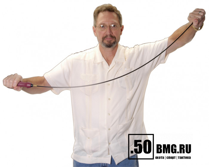 Карбоновый шомпол Tipton Deluxe .17cal - .20 cal (4.5 мм - 5.5 мм), 91,5 см