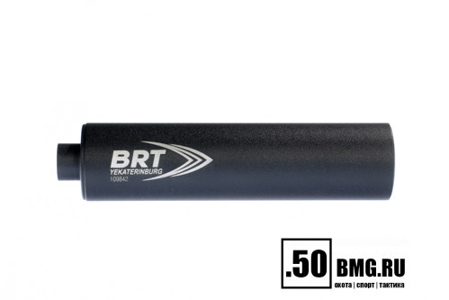 Реактивный ДТК Lite закрытого типа BRT для AR-15/M4, кал. 223/5,45 (160мм, 6 камер , резьба 1/2"-28 UNF, п/п 7,5 мм, ⌀ 40мм)