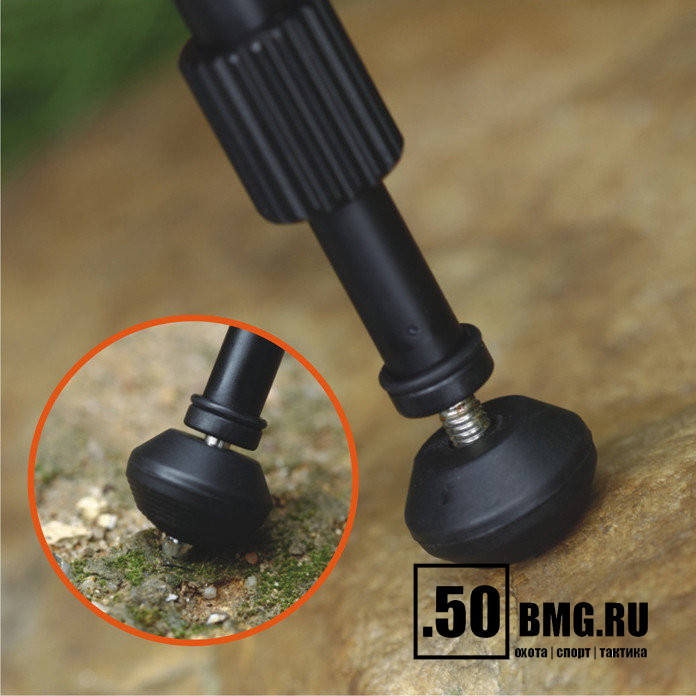 Сошки Vanguard EQUALIZER 2QS, складн.- длина 720(полн.),350(слож.), алюм., крепление - антабка и Weaver