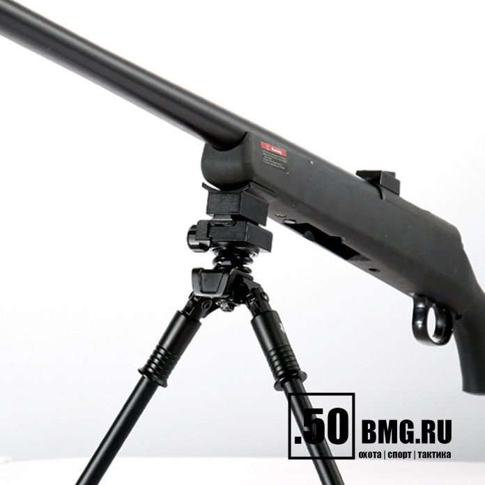 Сошки Vanguard EQUALIZER 2QS, складн.- длина 720(полн.),350(слож.), алюм., крепление - антабка и Weaver