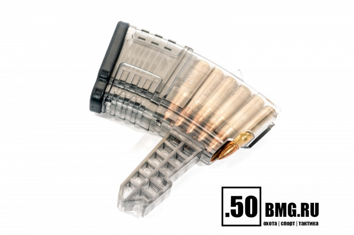 Магазин Pufgun на СКС 7,62х39 10 патронов прозрачный (MAG SKS762 30-10/TR)