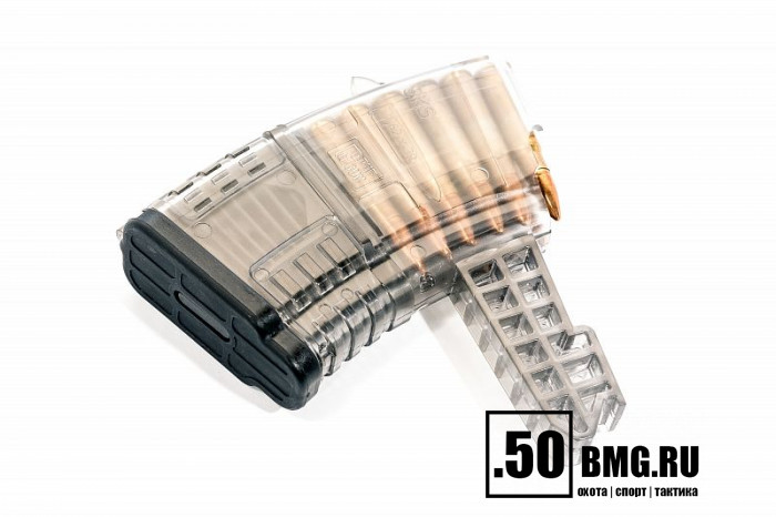 Магазин Pufgun на СКС 7,62х39 10 патронов прозрачный (MAG SKS762 30-10/TR)