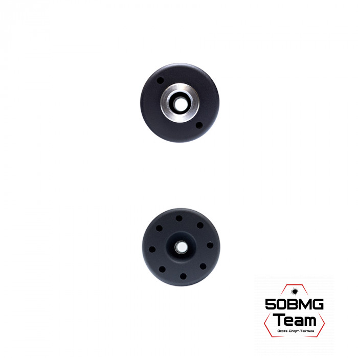 ДТК закрытого типа Русский Снайпер HUNTER classic резьба 14х1 (кал. 243) + Мультикам чехол на ДТК 