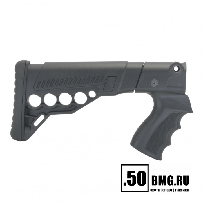 Телескопический приклад DLG Tactical на МР-153, МР-133 с патронташем (DLG9003)