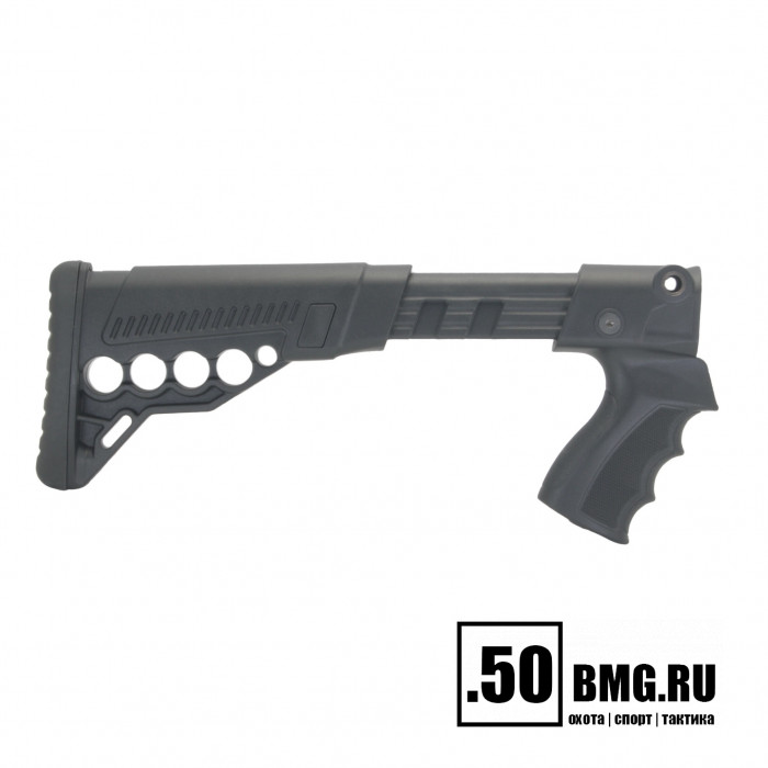 Телескопический приклад DLG Tactical на МР-153, МР-133 с патронташем (DLG9003)