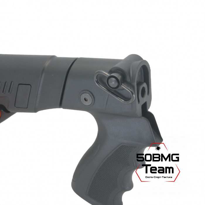 Телескопический приклад DLG Tactical на МР-153, МР-133 с патронташем (DLG9003)