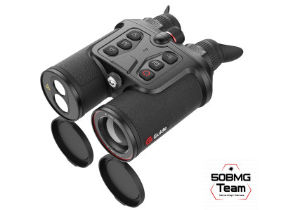 Тепловизионный бинокуляр Guide TN450 LRF (400х300px, ø50мм, лазерный дальномер)