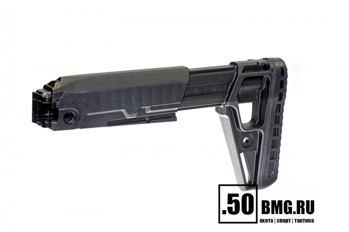 Складной регулируемый приклад Калашников АК-ЭВО для АК-12/TR-3/АК-74/Сайга-МК из комплекта АК-19 ИЖ-1614 СБ12 ГП