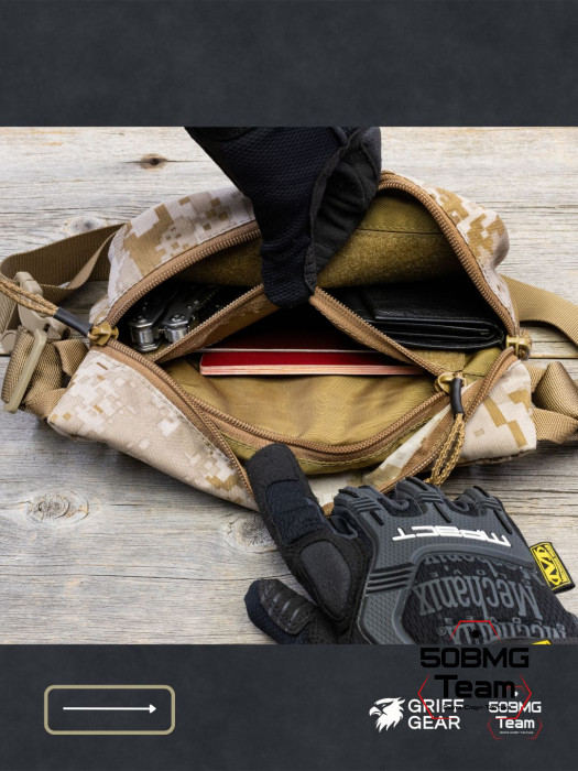 Сумка поясная-напашная Griff Gear Скаут (Цвет АОР1)
