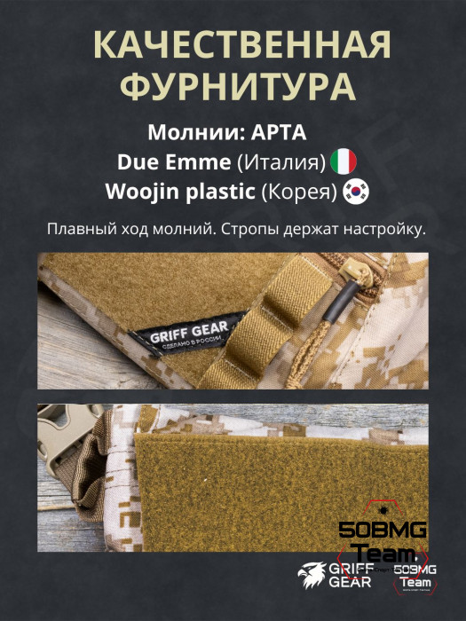 Сумка поясная-напашная Griff Gear Скаут (Цвет АОР1)