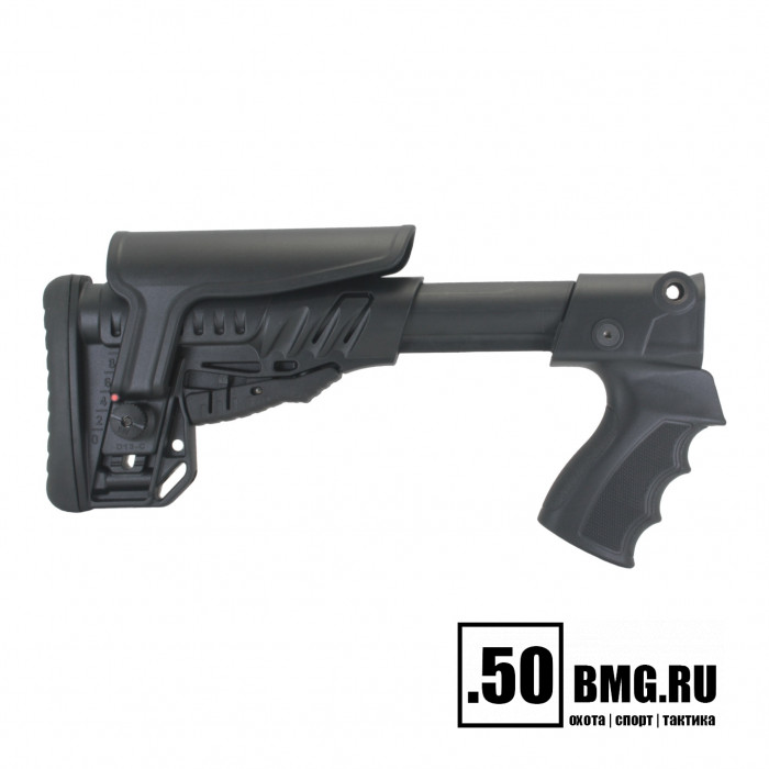 Телескопический приклад DLG Tactical на МР-153, МР-133 с подщечником (DLG9005)