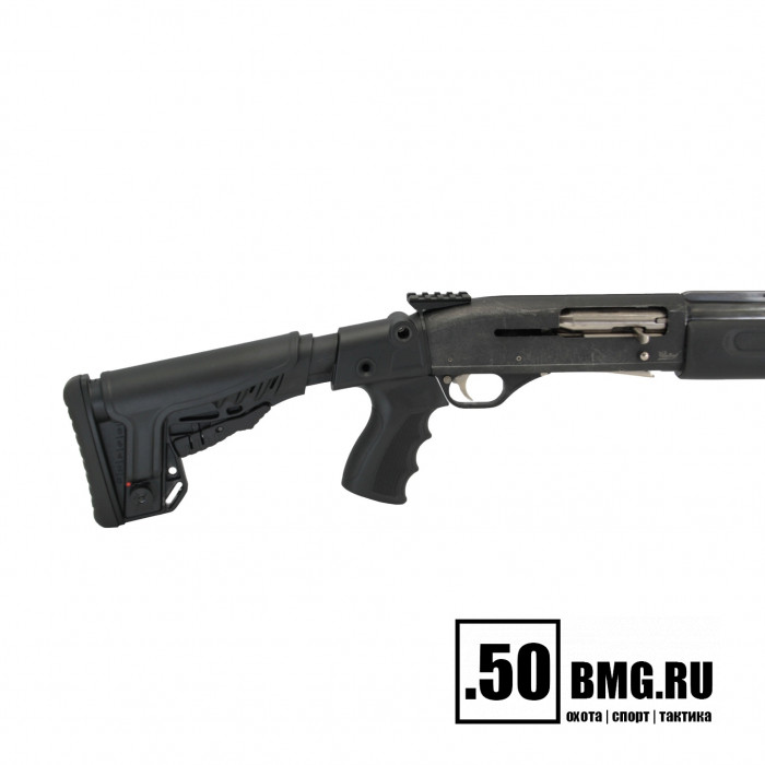 Телескопический приклад DLG Tactical на МР-153, МР-133 с подщечником (DLG9005)