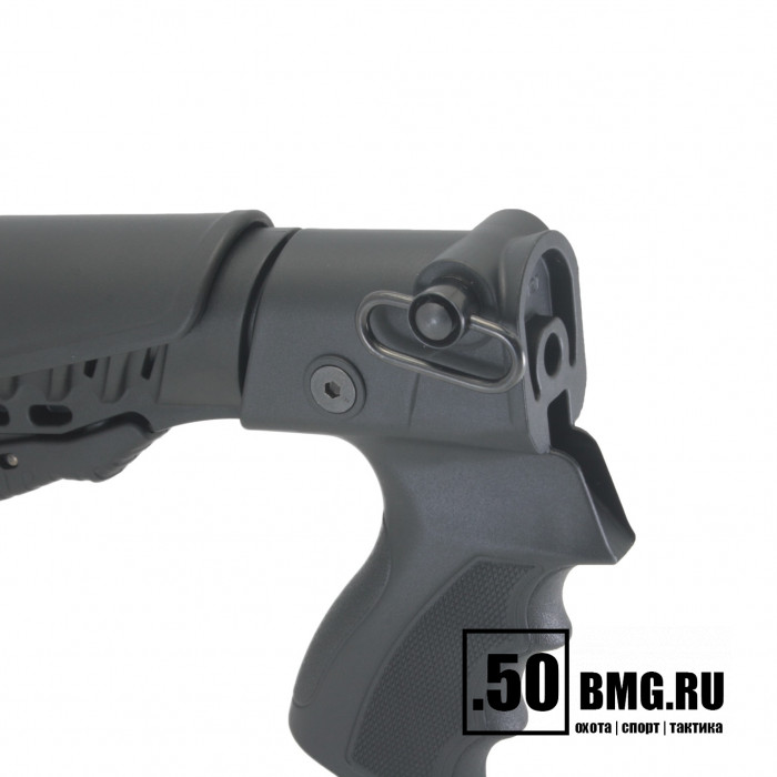 Телескопический приклад DLG Tactical на МР-153, МР-133 с подщечником (DLG9005)