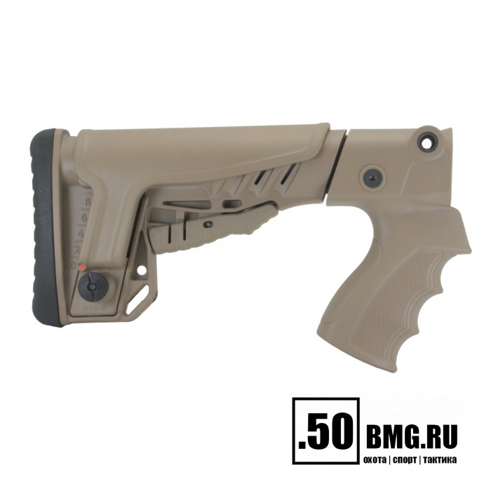 Телескопический приклад DLG Tactical на МР-153, МР-133 с подщечником (DLG9005)