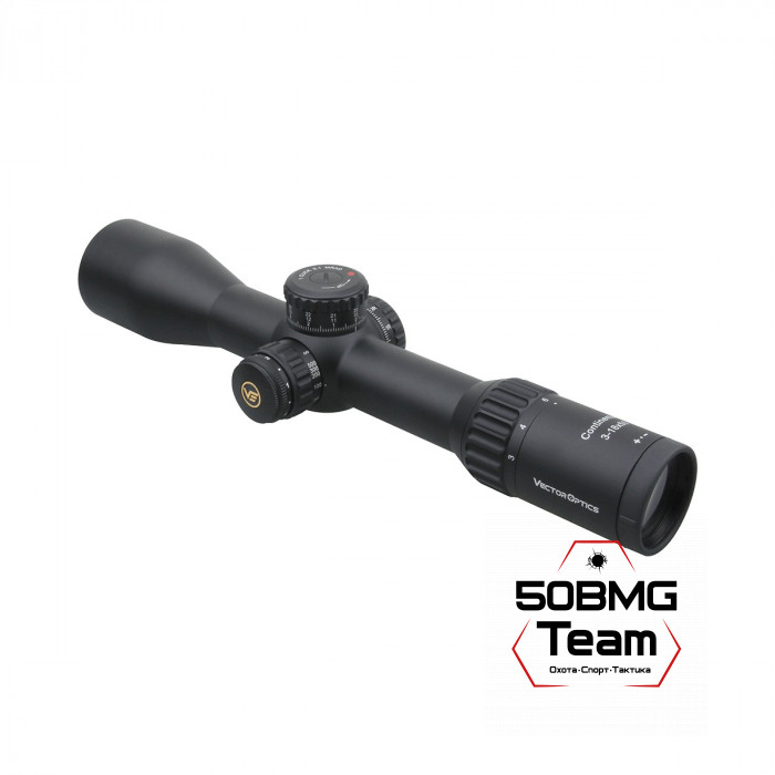 Оптический прицел Vector Optics Continental 3-18x50 FFP кольца 34 мм