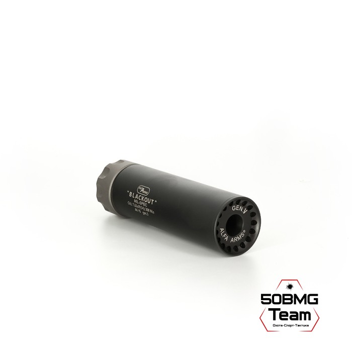 Быстросъемный газоразгруженный ДТКП закрытого типа Alfa Arms Blackout на АК-15 gen3, кал.7,62/.30(54)/.308 Win 