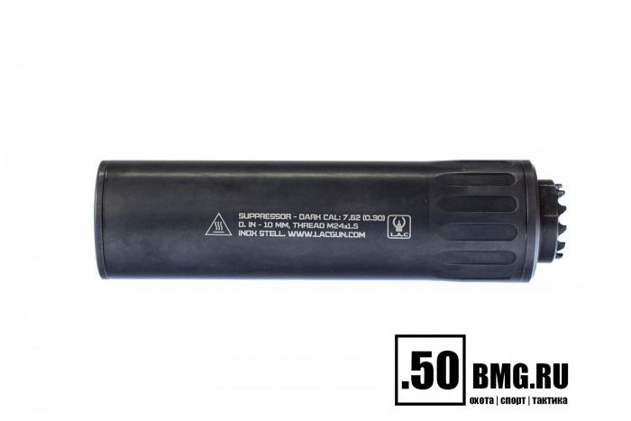 Газоразгруженный ДТК закрытого типа LAC на АК-74/Сайга-МК, кал. 7,62/.30, резьба 24*1.5 (LAC0212)