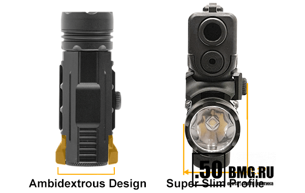 Тактический фонарь Leapers UTG на Weaver LT-ELP123R-A