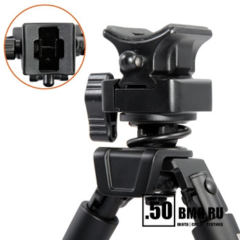 Сошки Vanguard EQUALIZER 3QS, складн.- длина 940(полн.),435(слож.), алюм., крепление - антабка и Weaver