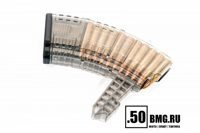 Магазин Pufgun на СКС 7,62х39 20 патронов прозрачный (MAG SKS762 30-20/TR)
