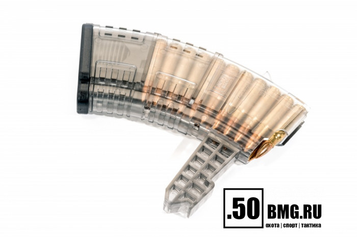 Магазин Pufgun на СКС 7,62х39 20 патронов прозрачный (MAG SKS762 30-20/TR)