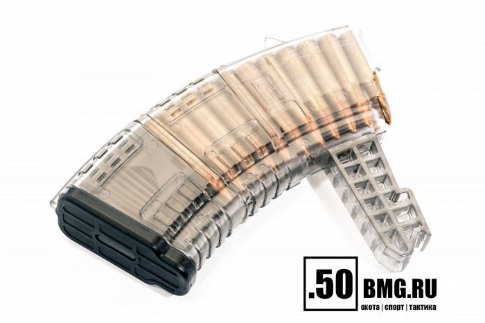 Магазин Pufgun на СКС 7,62х39 20 патронов прозрачный (MAG SKS762 30-20/TR)