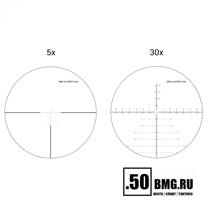 Оптический прицел Vector Optics Continental 5-30x56 FFP кольца 34 мм